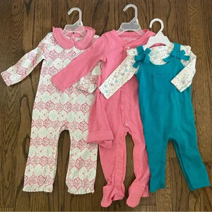 Bundle of Burt's Bees |‎ Emily & Oliver One Piece NWT 6-9 Months